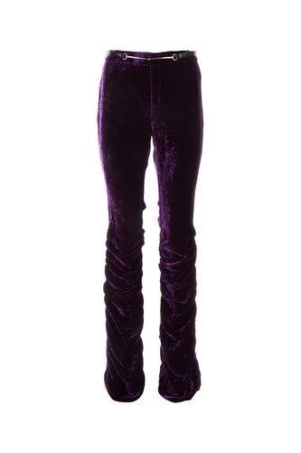 Gucci Purple Velvet Pant - Gucci - Modalova
