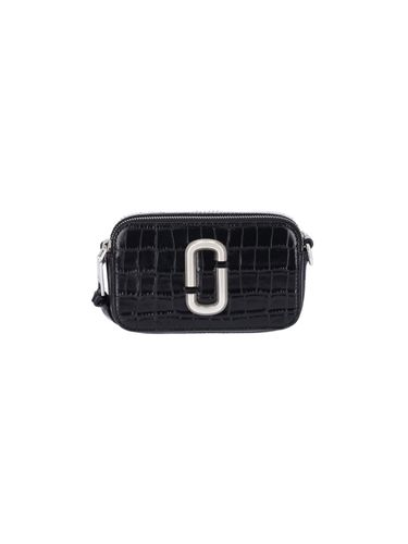 The Croc-embossed Shoulder Snapshot Bag - Marc Jacobs - Modalova