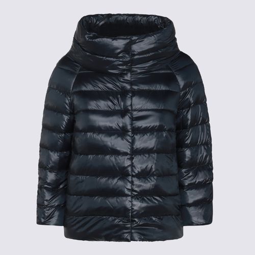 Herno Navy Blue Sofia Down Jacket - Herno - Modalova