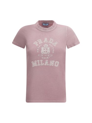 Prada Cotton T-shirt - Prada - Modalova