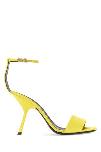 Sergio Rossi Yellow Satin Sandals - Sergio Rossi - Modalova