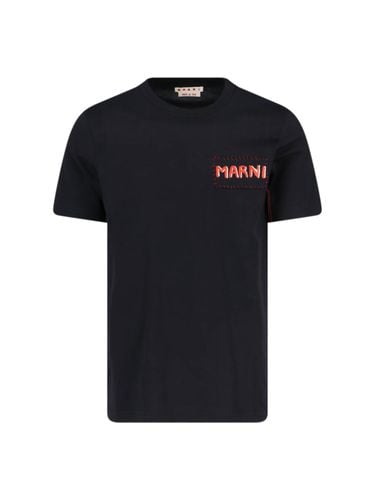 Marni Logo T-shirt - Marni - Modalova