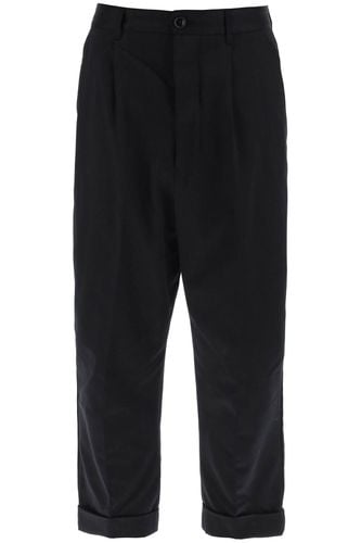 Cotton Carrot Pants For Men - Ami Alexandre Mattiussi - Modalova