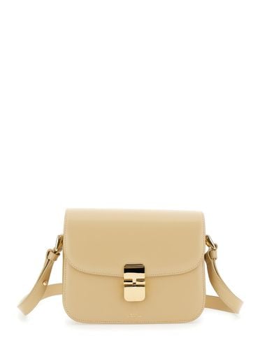 A. P.C. grace Small Shoulder Bag With Flap And Adjustable Shoulder Strap In Leather Woman - A.P.C. - Modalova