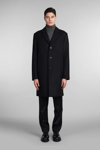 Coat Melton Coat In Wool - Theory - Modalova