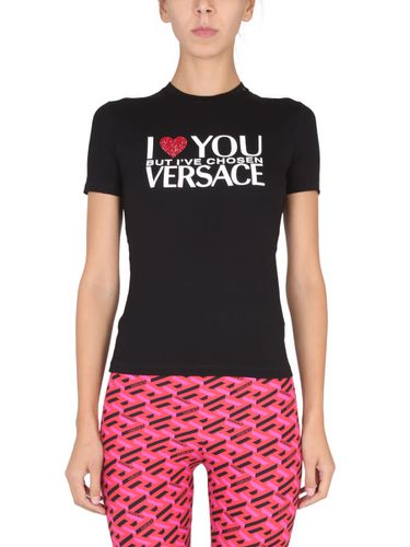 Versace T-shirt i You But - Versace - Modalova