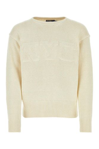 Ivory Cotton Blend Sweater - Ralph Lauren - Modalova