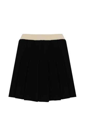 Pleated Skirt In Viscose - Max Mara Studio - Modalova