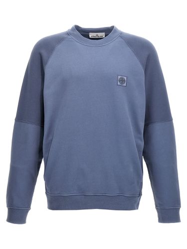 Stone Island Logo Patch Sweatshirt - Stone Island - Modalova