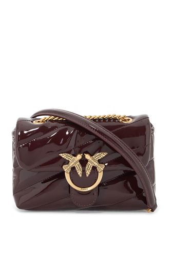 Baby Love Puff Maxi Patent Leather Bag - Pinko - Modalova