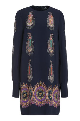 Etro Printed Crepe Dress - Etro - Modalova