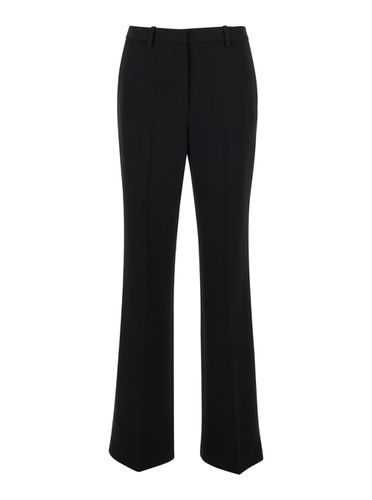 Sartorial Pants With Stretch Pleat In Technical Fabric Woman - Theory - Modalova