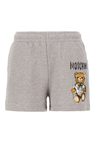 Moschino Logo Bear Shorts - Moschino - Modalova