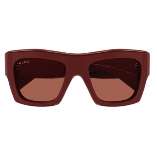 Gg1772s003 Burgundy Burgundy Bro - Gucci Eyewear - Modalova