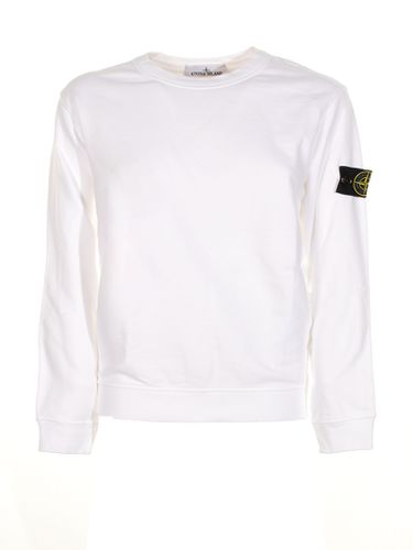 Crewneck Sweatshirt With Logo - Stone Island - Modalova