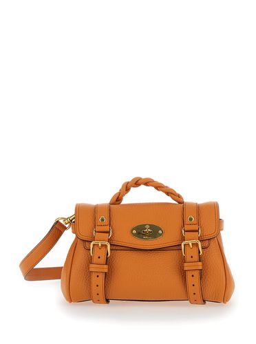 Mini Alexa Heavy Crossbody Bag In Leather Woman - Mulberry - Modalova