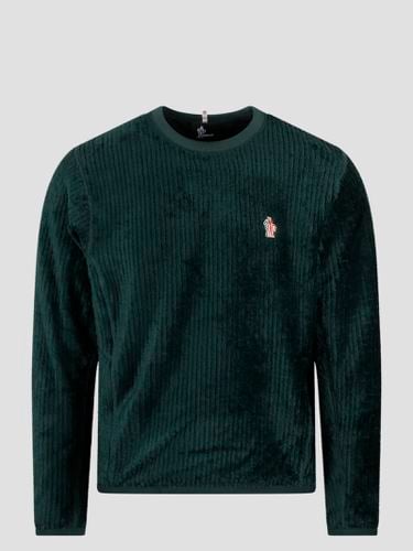 Logo Patch Knitted Jumper - Moncler Grenoble - Modalova