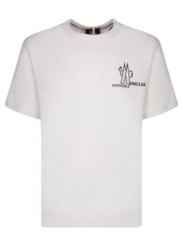 Moncler Grenoble Logo Print T-shirt - Moncler Grenoble - Modalova