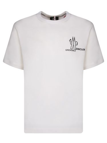 Moncler Grenoble Logo Print T-shirt - Moncler Grenoble - Modalova