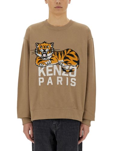 Kenzo happy Tiger Sweatshirt - Kenzo - Modalova