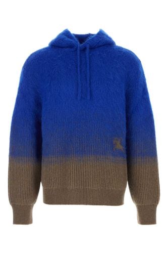 Two-tone Wool Blend Sweater - Burberry - Modalova