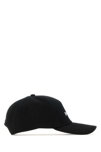 Black Cotton Baseball Cap - Palm Angels - Modalova