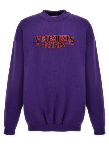 Vetements Paris Sweater - VETEMENTS - Modalova