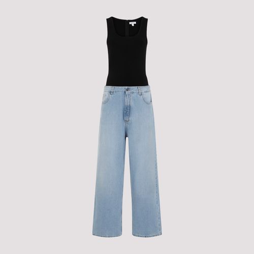 Alaia Alaïa Denim Jumpsuit - Alaia - Modalova