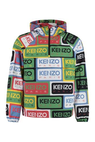 Kenzo All-over Logo Raincoat - Kenzo - Modalova