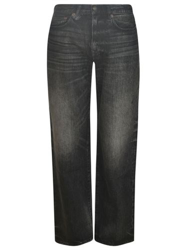 R13 Straight Buttoned Jeans - R13 - Modalova