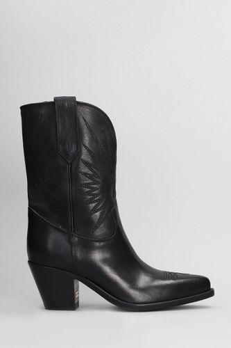 Wish Star Texan Boots In Leather - Golden Goose - Modalova