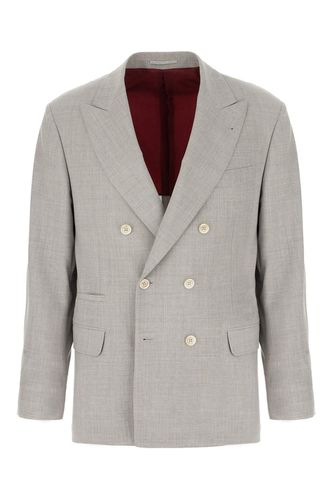 Double-breasted Tailored Blazer - Brunello Cucinelli - Modalova