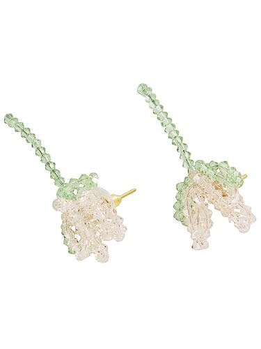 Cluster Crystal Flower Earring - Simone Rocha - Modalova