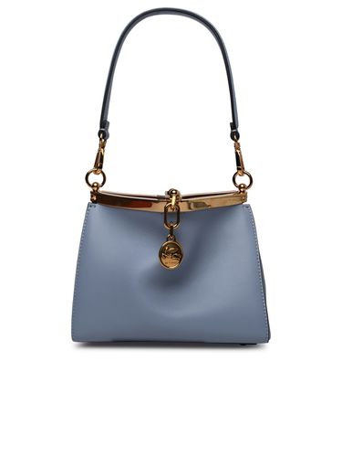 Etro vela Light Blue Leather Bag - Etro - Modalova