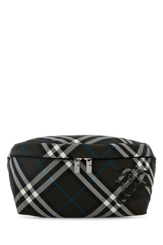 Burberry Checked Ekd Motif Belt Bag - Burberry - Modalova