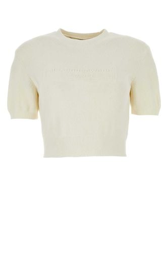 Ivory Stretch Polyester Blend Sweater - Alexander Wang - Modalova