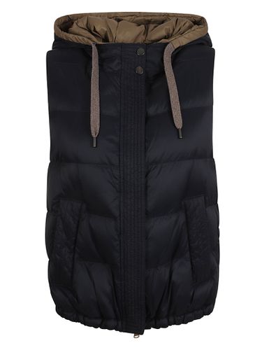 Sleeveless Padded Down Jacket - Brunello Cucinelli - Modalova