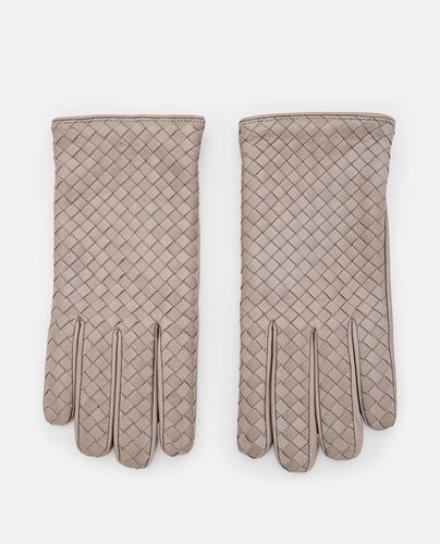 Intrecciato Leather Gloves - Bottega Veneta - Modalova