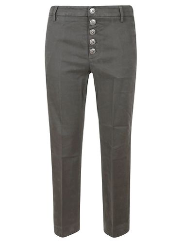 Dondup Buttoned Fitted Trousers - Dondup - Modalova