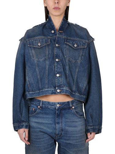 MM6 Maison Margiela Denim Jacket - MM6 Maison Margiela - Modalova