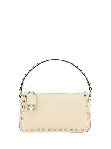 Small Leather Rockstud Shoulder Bag - Valentino Garavani - Modalova