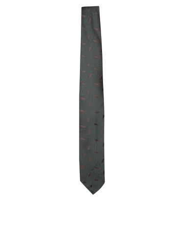 Lardini Patterned Brown Tie 7cm - Lardini - Modalova