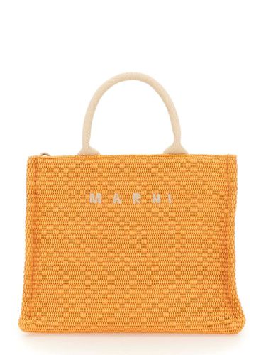 Marni Small Raffia Tote Bag - Marni - Modalova