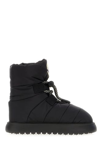 Moncler Black Nylon Gaia Pull Boots - Moncler - Modalova