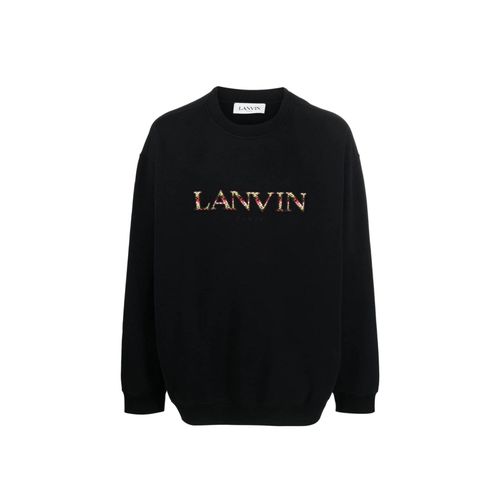 Lanvin Logo Curb Sweatshirt - Lanvin - Modalova