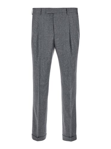 Slim Pants With Concealed Closure In Fabric Man - PT Torino - Modalova