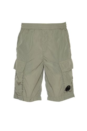 C. P. Company Grey Nylon Bermuda Shorts - C.P. Company - Modalova