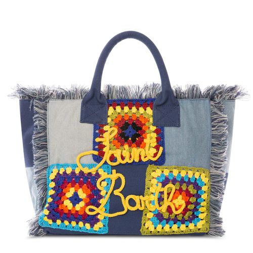 Vanity Crochet Patchwork Shoulder Bag - MC2 Saint Barth - Modalova