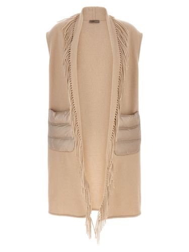 Herno Fringed Gilet - Herno - Modalova