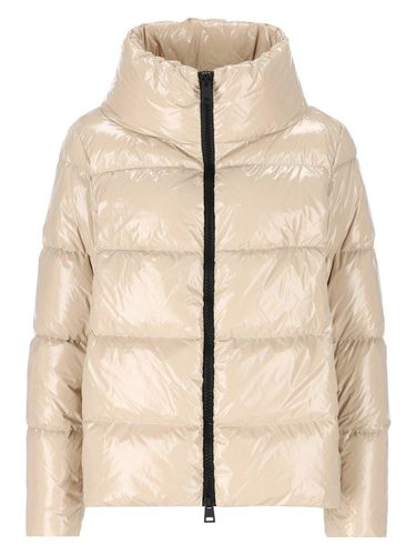 Herno Zipped Hooded Down Jacket - Herno - Modalova